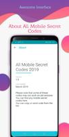 Latest Mobile Secret Codes Ekran Görüntüsü 1