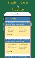 Python practice quiz app with  screenshot 3