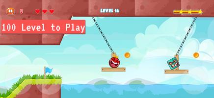 Red Bounce Ball 4: Ball Games постер