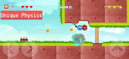 Red Bounce Ball 4: Ball Games скриншот 2