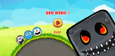 Red Hero 4 - red bounce ball 5
