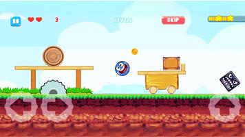 Ball V - Red Bounce Ball 5 screenshot 3