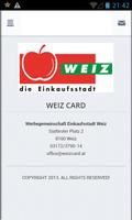 Weiz Card الملصق