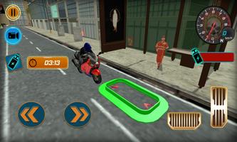 Moto Taxi Driving: Bike Games capture d'écran 1