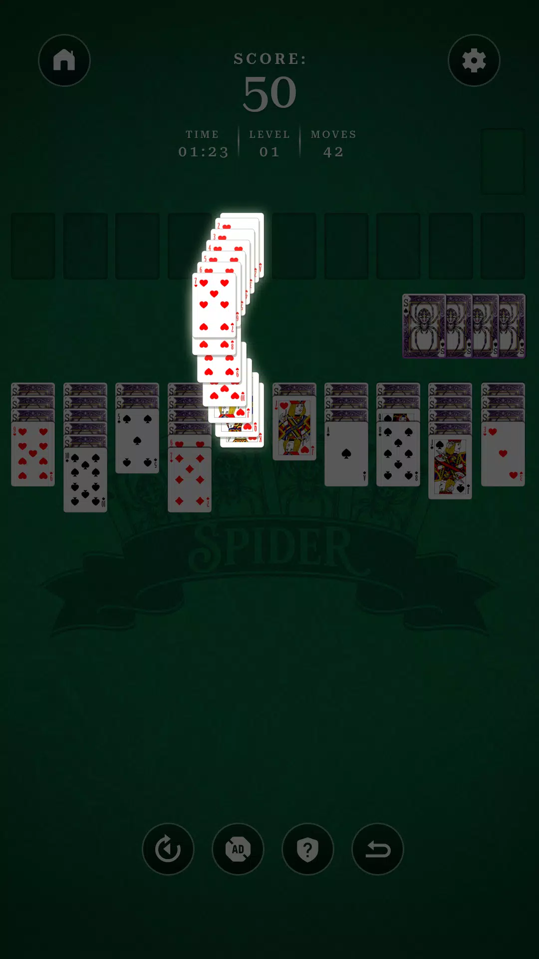 Spider Solitaire Adventure