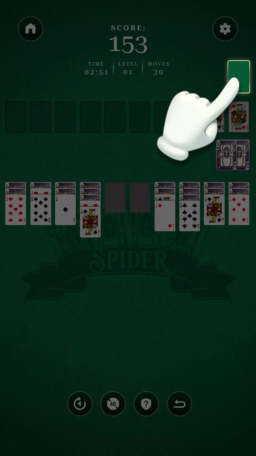 Spider Solitaire Adventure
