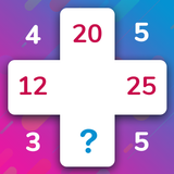 Math Games - Brain Puzzles icône