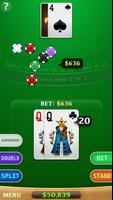 Blackjack الملصق