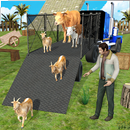Animal Transport Truck Parking: Farm Animal Games APK