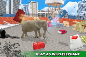 हाथी सिम्युलेटर: जंगली पशु परिवार का खेल स्क्रीनशॉट 3