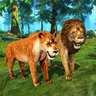 Симулятор льва: Игры на выживание животных иконка
