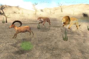 Симулятор льва: Игры на выживание животных скриншот 3