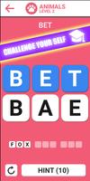 Word Choice: Brain Challenge Plakat