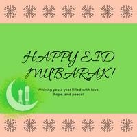 Poster EID MUBARAK WISHES AND QUOTES