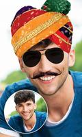 Rajasthani Turban Photo Editor تصوير الشاشة 1