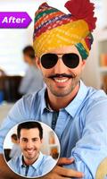 Rajasthani Turban Photo Editor تصوير الشاشة 3