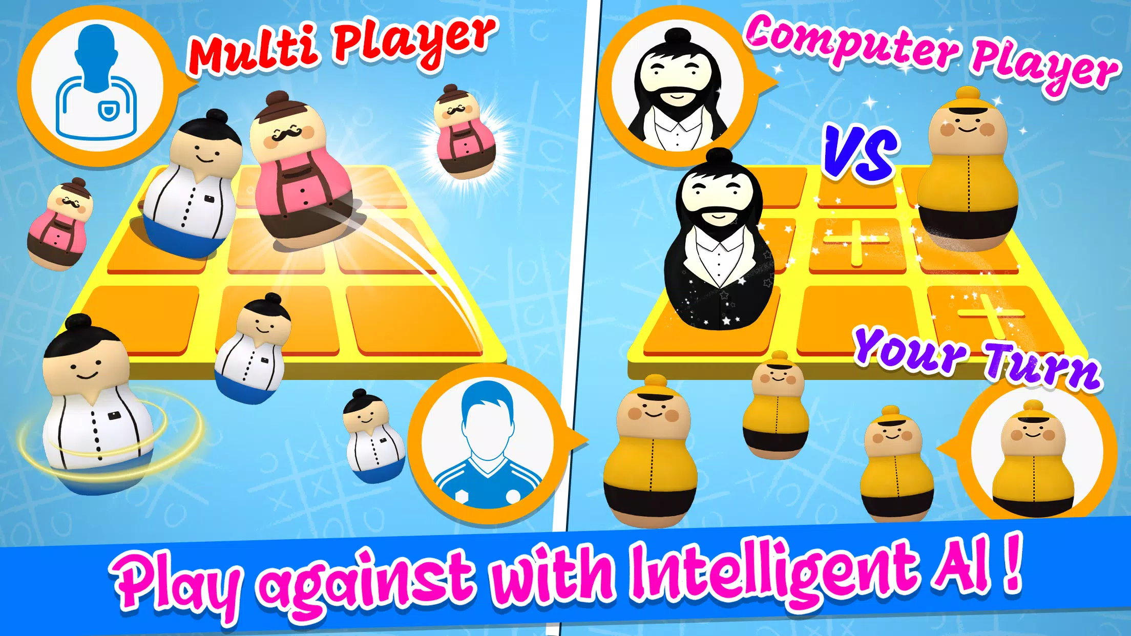 Tic Tac Toe Eat – 3d Game