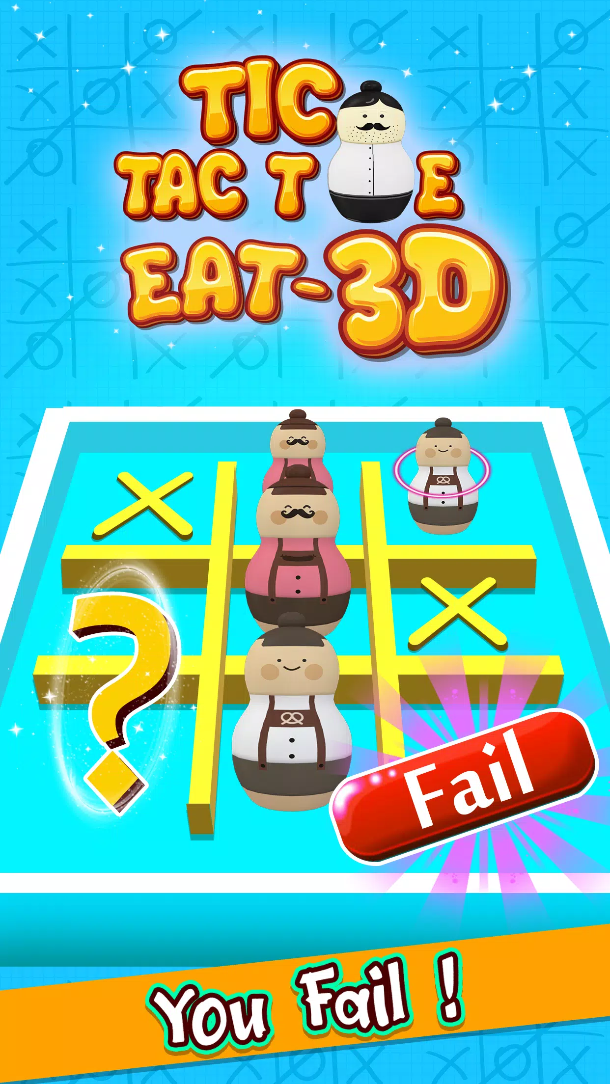 Tic Tac Toe Eat – 3d Game