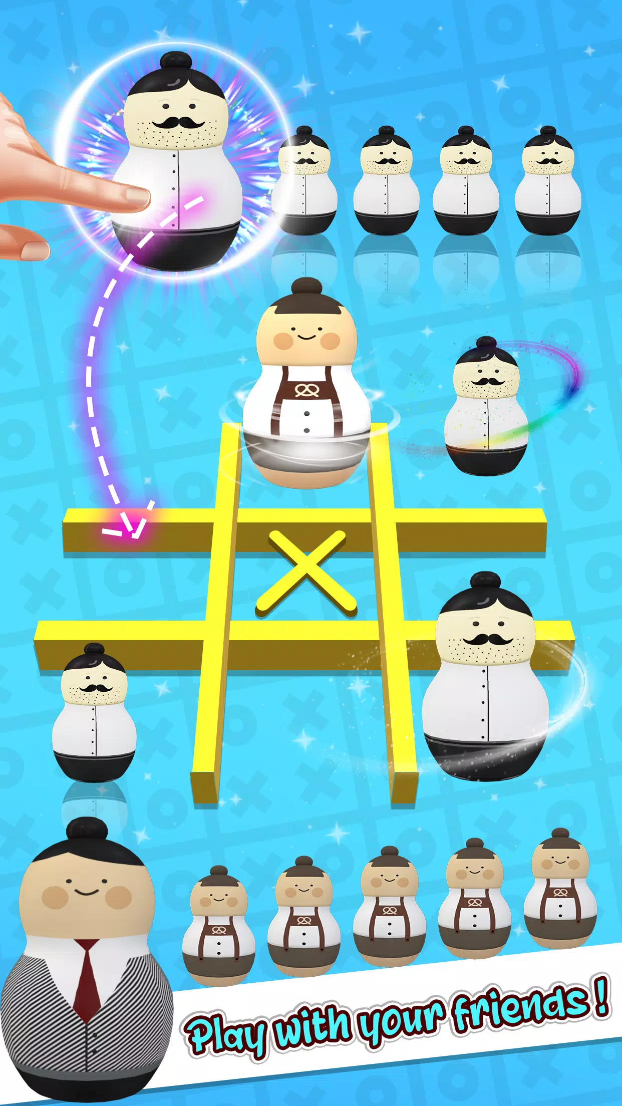 Tic Tac Toe Eat – 3d Game