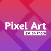Pixel Art - Text on photo 图标
