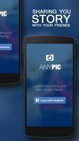 AnyPic-Picture Sharing App capture d'écran 1