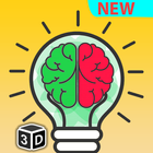 BrainTest3D:Teste para o cérebro e enigmas mentais ícone