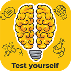 Brain test icon
