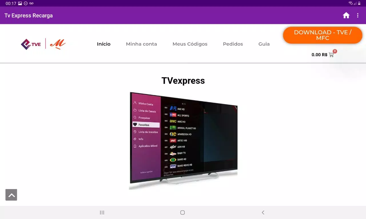 TvExpress Recarga Fácil APK for Android Download