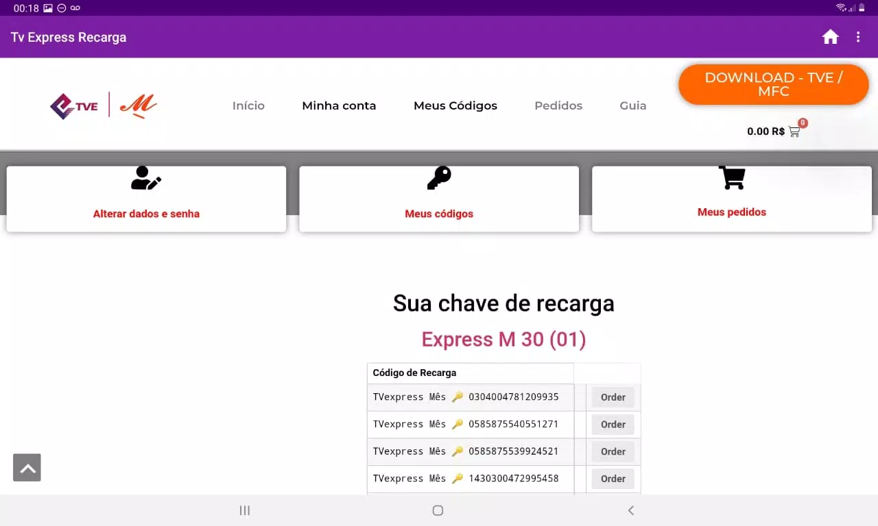 TvExpress Recarga Fácil APK for Android Download