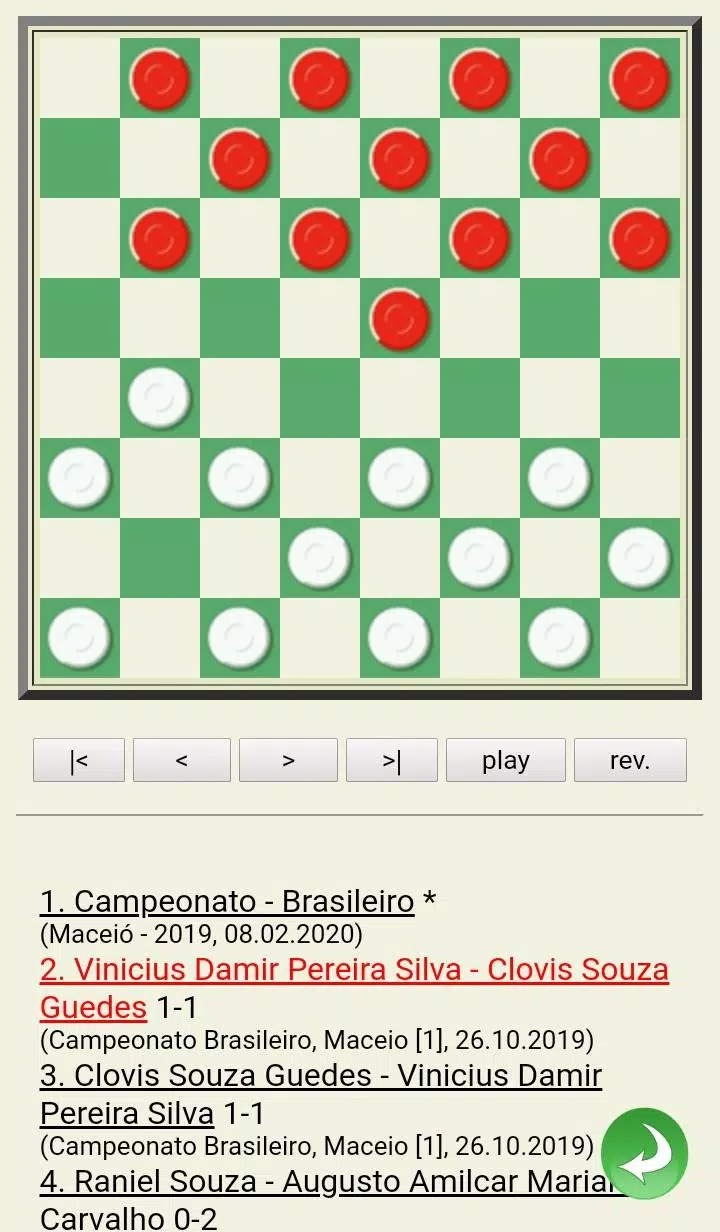 Damas Online: Criar Torneio no PlayOk 