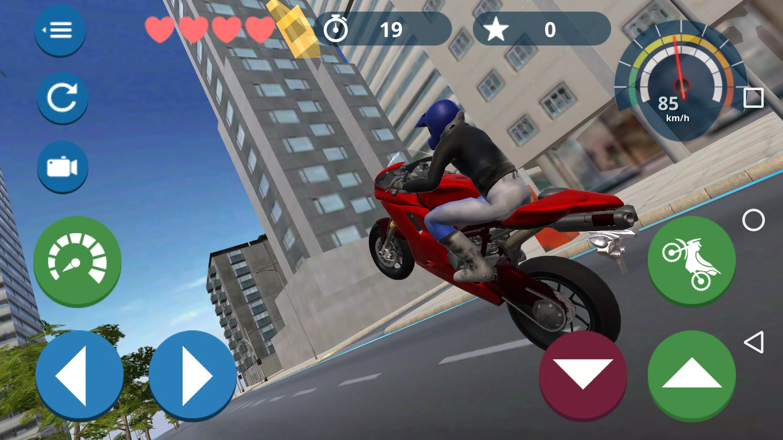 Descarga de APK de Jogo de moto com grau e corte para Android