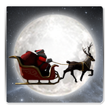 Santa 3D Live Wallpaper icono