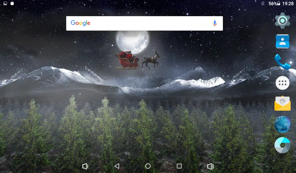 Santa 3D Live Wallpaper APK for Android Download