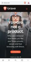 Brave Browser (Beta) پوسٹر