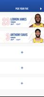 NBA Lineup poster