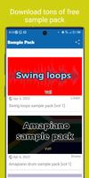 Drum sample downloader Cartaz