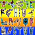 Alphabet but is all a chainsaw icon