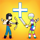 Stickman Warriors - Merge Hero icône