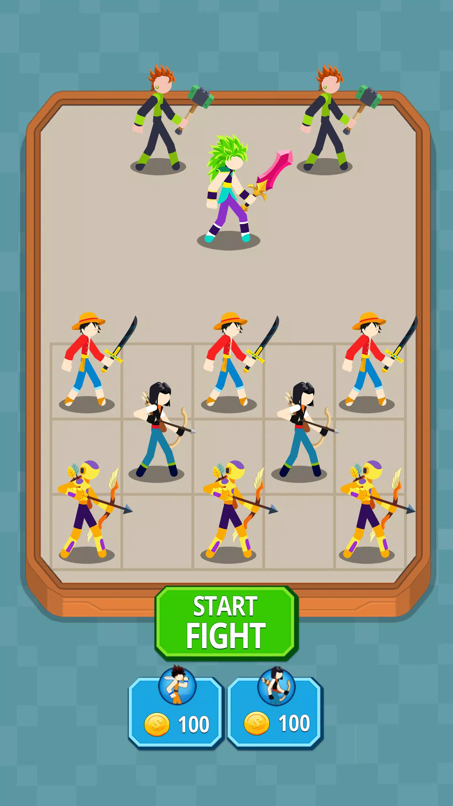 How to Unlock all characters in Stickman Warriors for free 