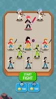 Stickman Warriors - Merge Hero تصوير الشاشة 1