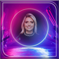 Neon Photo Frame