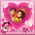 Lover's Heart Photo Frame
