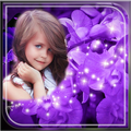 Purple Photo Frame
