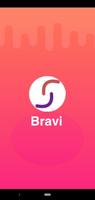 BraviApp - book people around  just like only fans الملصق