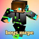 boy skin craftsman demon mcpe APK