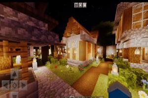 mod shader rtx hd for mcpe постер
