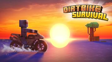 Dirtbike Survival Block Motos الملصق