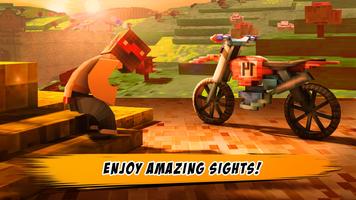 Dirtbike Survival Block Motos تصوير الشاشة 2