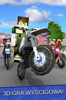 Dirtbike Survival Block Motos plakat