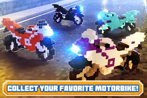 برنامه‌نما Blocky Superbikes Race Game عکس از صفحه